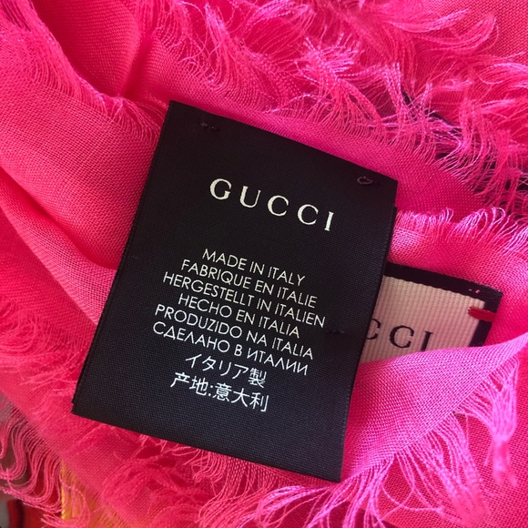 Brand New 💯% Authentic GUCCI  SCARF - Picture 4 of 7